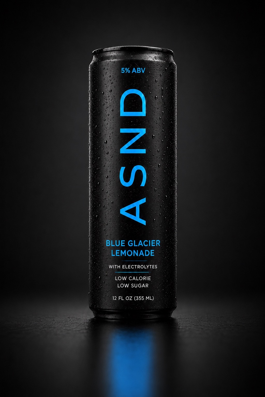ASND Blue Glacier Lemonade can